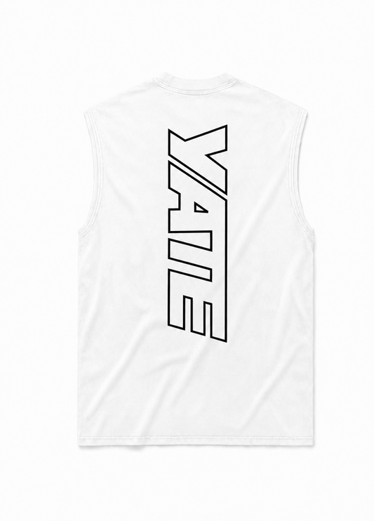 Origin Hybrid Tank-Top Weiß - Back