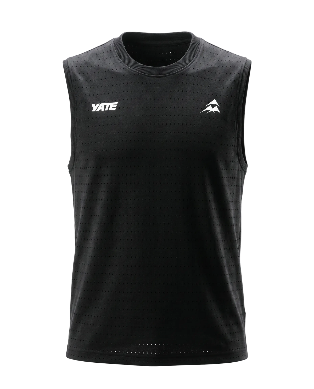 YATE Origin Performance Tank-Top, front view — training tank-top built for gym, running and hybrid sessions.