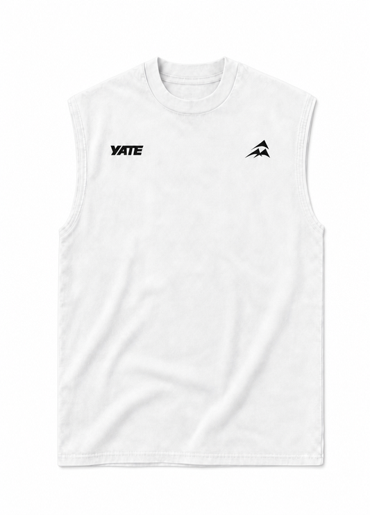 Origin Hybrid Tank-Top Weiß - Front