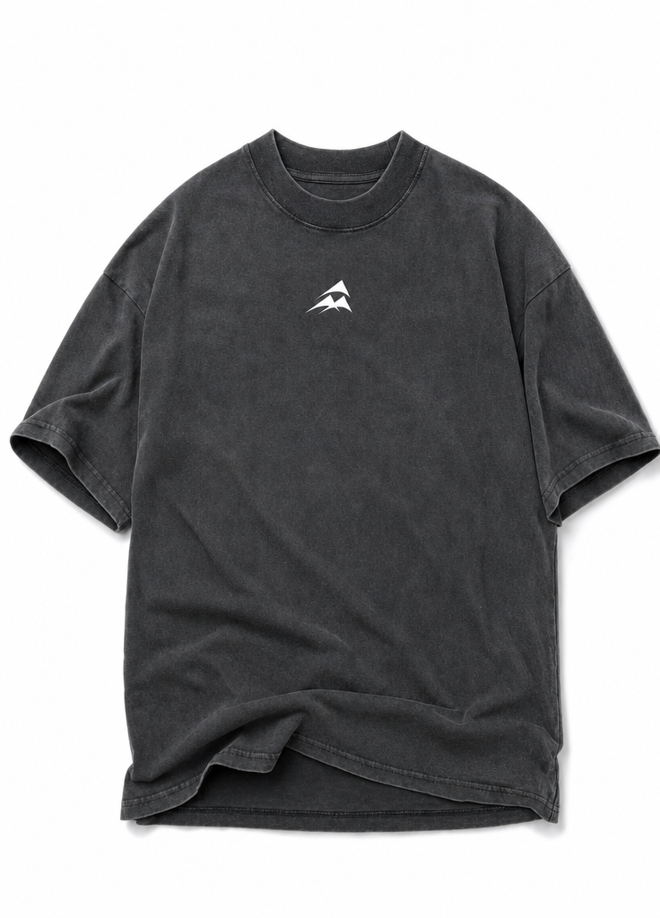Origin Hybrid Tee Grau - Front