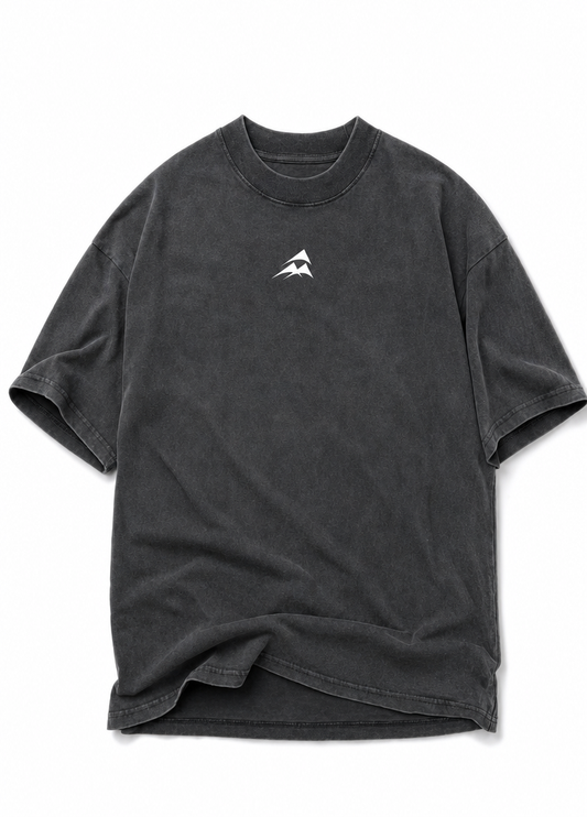 Origin Hybrid Tee Grau - Front